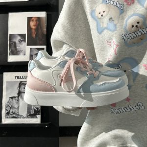 Breathable Mesh Flat Shoes for Women - Trendy Purple Taro Sports Sneakers for Summer 2025, Niche Style