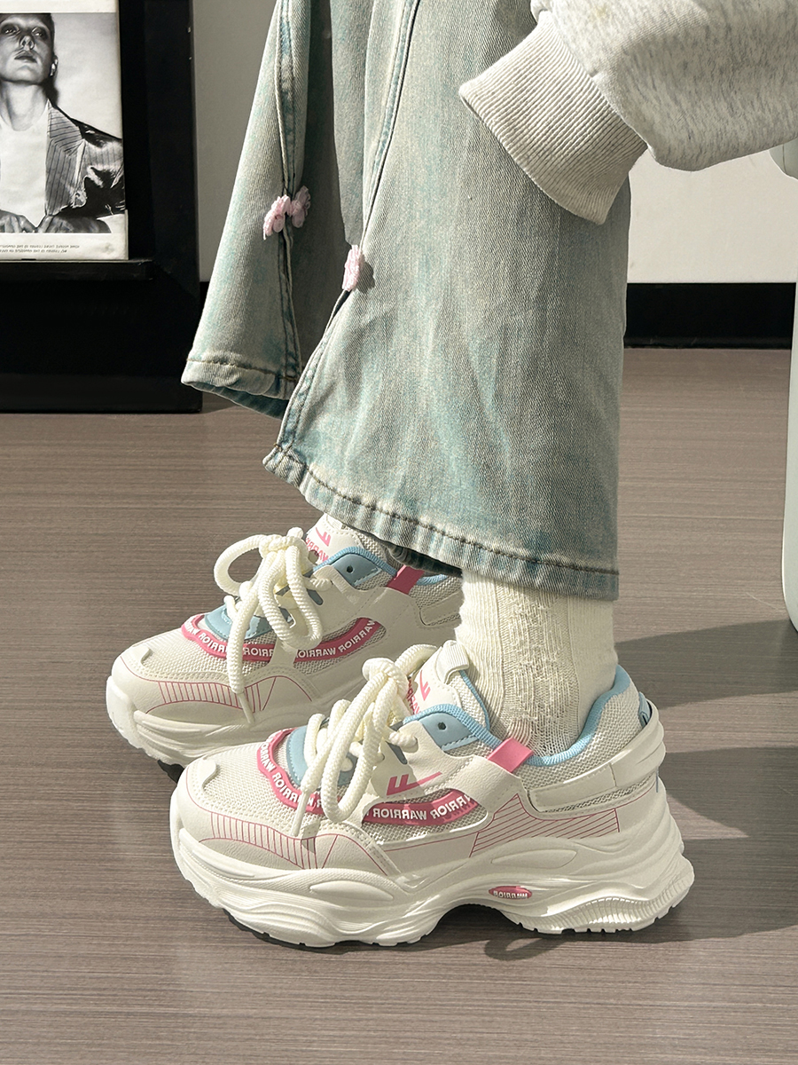 Breathable Thick-Soled Dad Shoes for Women, Original Mesh Design, Stylish Niche Sports Footwear, Summer 2025 Trend Breathable Thick-Soled Dad Shoes for Women, Original Mesh Design, Stylish Niche Sports Footwear, Summer 2025 Trend