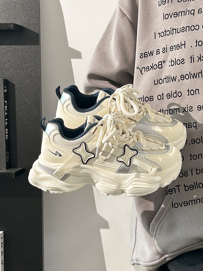 Breathable Thick-Soled Dad Shoes for Women, Original Mesh Design, Stylish Niche Sports Footwear, Summer 2025 Trend Breathable Thick-Soled Dad Shoes for Women, Original Mesh Design, Stylish Niche Sports Footwear, Summer 2025 Trend