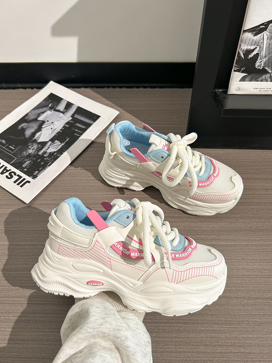 Breathable Thick-Soled Dad Shoes for Women, Original Mesh Design, Stylish Niche Sports Footwear, Summer 2025 Trend Breathable Thick-Soled Dad Shoes for Women, Original Mesh Design, Stylish Niche Sports Footwear, Summer 2025 Trend