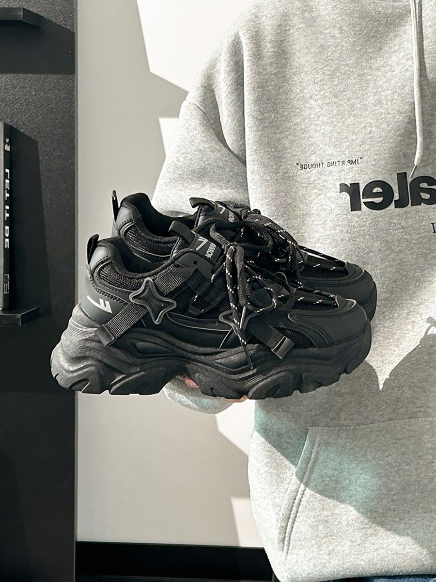 Breathable Thick-Soled Dad Shoes for Women, Original Mesh Design, Stylish Niche Sports Footwear, Summer 2025 Trend Breathable Thick-Soled Dad Shoes for Women, Original Mesh Design, Stylish Niche Sports Footwear, Summer 2025 Trend