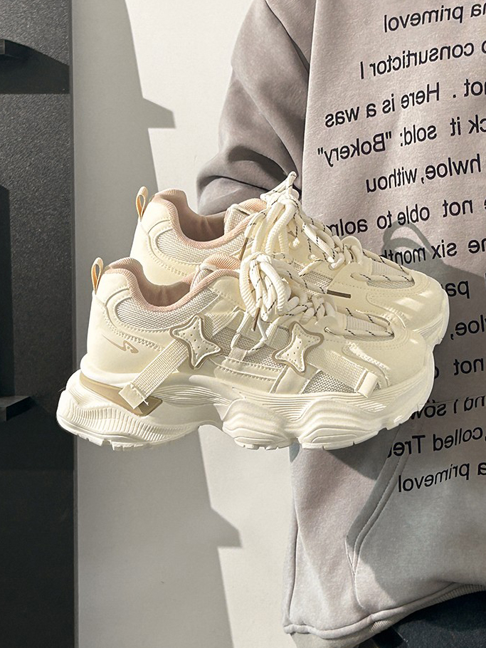 Breathable Thick-Soled Dad Shoes for Women, Original Mesh Design, Stylish Niche Sports Footwear, Summer 2025 Trend Breathable Thick-Soled Dad Shoes for Women, Original Mesh Design, Stylish Niche Sports Footwear, Summer 2025 Trend