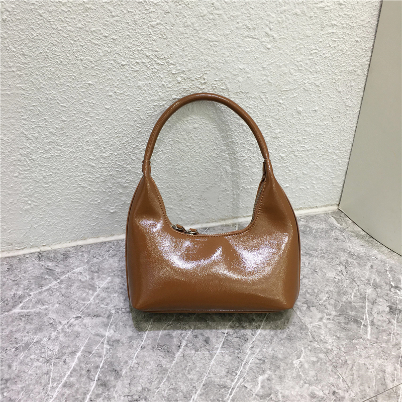 Bright Color Handheld Mini Handbag - Trendy Textured Fashionable Minimalist Niche Design Small Bag Bright Color Handheld Mini Handbag - Trendy Textured Fashionable Minimalist Niche Design Small Bag