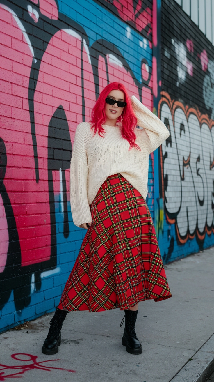 Bright Red Hair Outfits: Match Your Hair with Style outfit idea