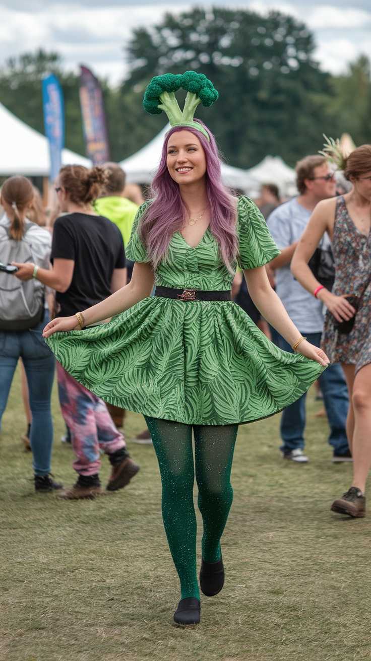 Broccoli Festival Outfits: Fun and Whimsical Looks outfit idea