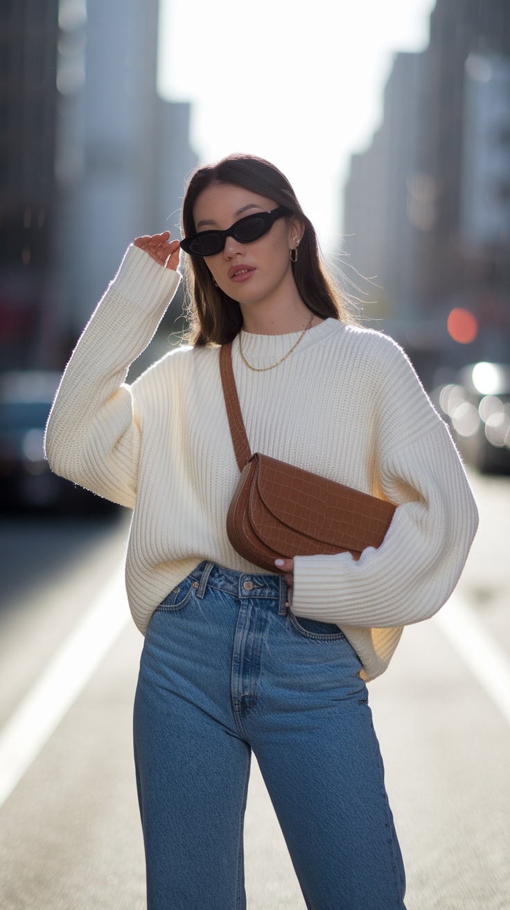 Brown Baguette Bag Outfit: A Timeless Accessory Choice outfit idea