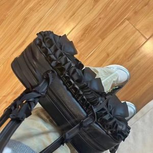 Butterfly Knot Underarm Tote Bag - Pleated Shoulder Bag for Commuters, 2025 Style Boston Handbag