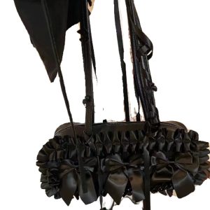 Butterfly Knot Underarm Tote Bag - Pleated Shoulder Bag for Commuters, 2025 Style Boston Handbag