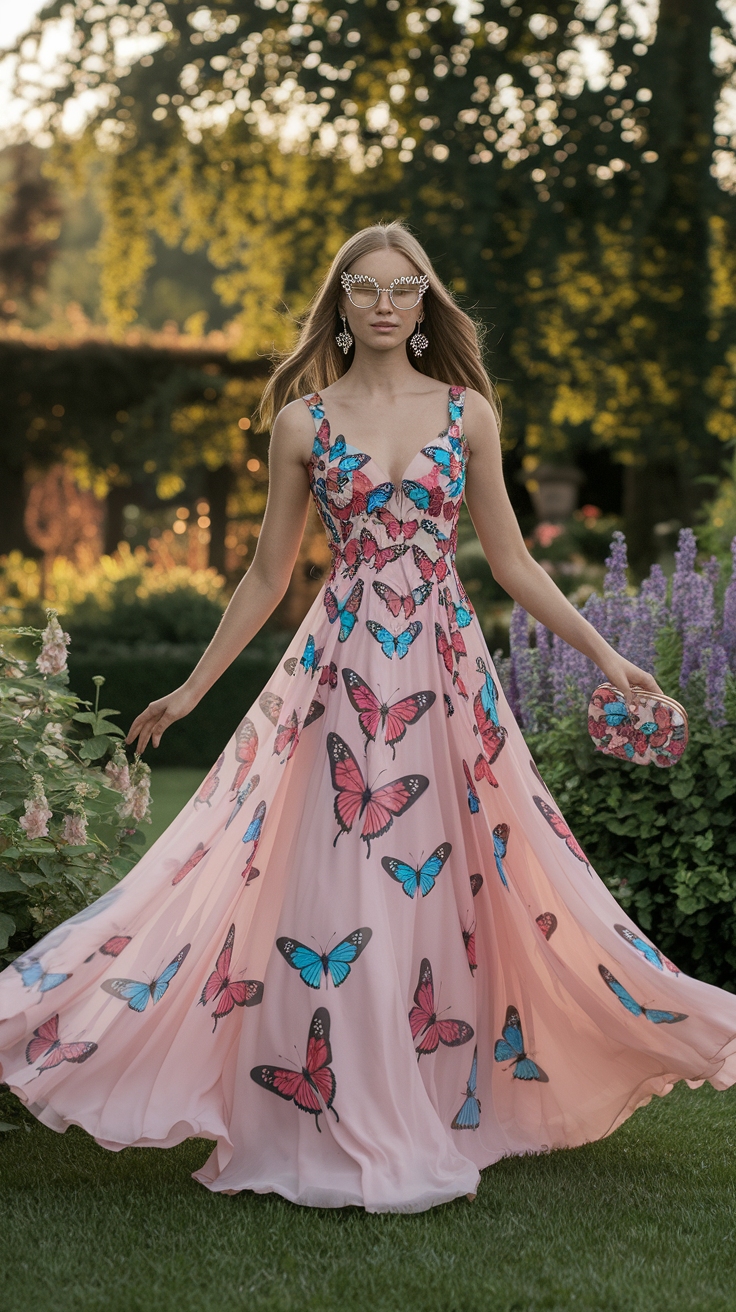 Butterfly Prom Dresses: Flatter Your Figure with Style outfit idea