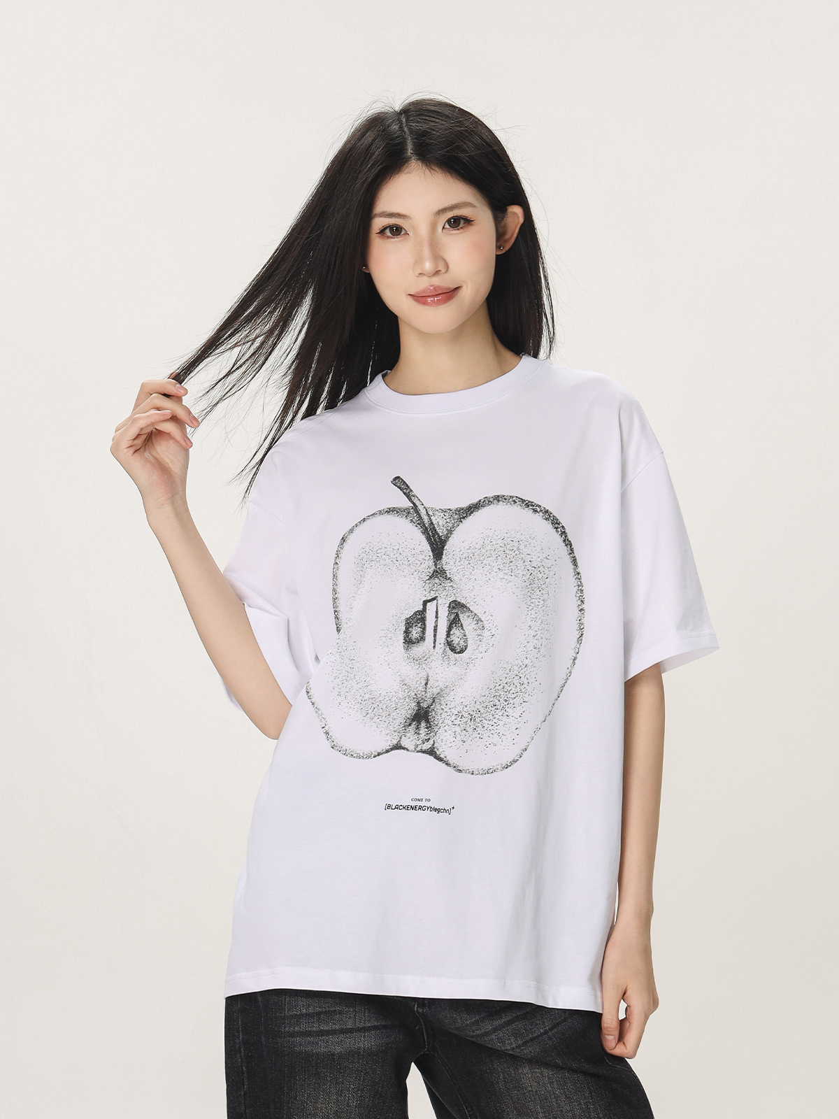 Casual Beer Captain Graphic T-Shirt for Women - Summer Loose Fit Short Sleeve Couple Top in Trendy American Style Casual Beer Captain Graphic T-Shirt for Women - Summer Loose Fit Short Sleeve Couple Top in Trendy American Style