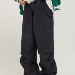 Casual Straight Cargo Pants for Men and Women - CTB Beer Team Captain Drawstring Hip Hop Jazz Dance Pants