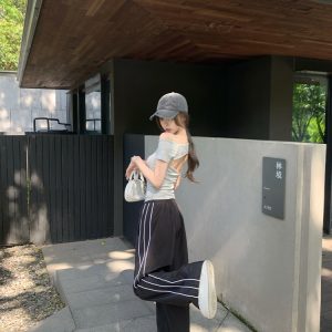 Casual Summer Loose Straight Pants for Women - Lightweight Breathable American Style Workwear