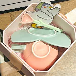 Ceramic Tulip-Shaped Coffee Cup with Saucer - Aesthetic Relief Design for Office and Home, Perfect Gift for Stylish Girls