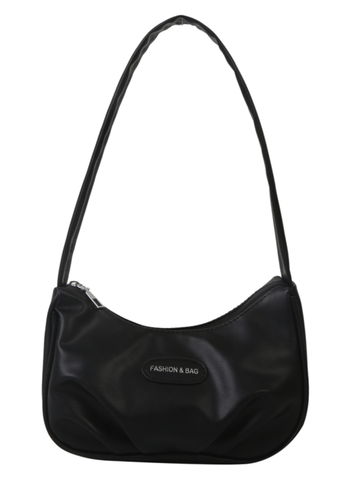 Chic Women's White Baguette Shoulder Bag - Versatile French Style Underarm Bag for Summer 2025 Chic Women's White Baguette Shoulder Bag - Versatile French Style Underarm Bag for Summer 2025