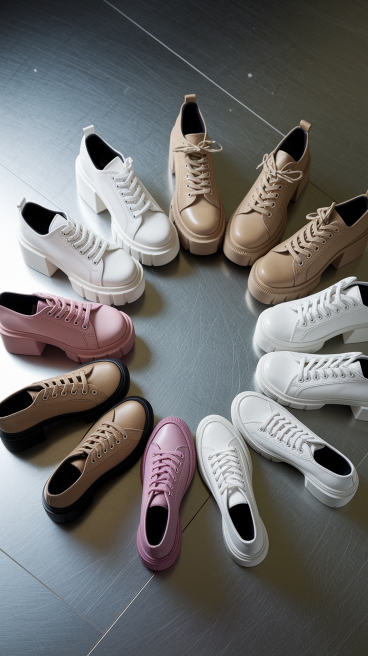 Best Chunky Platform Shoes for Statement Fashion outfit idea