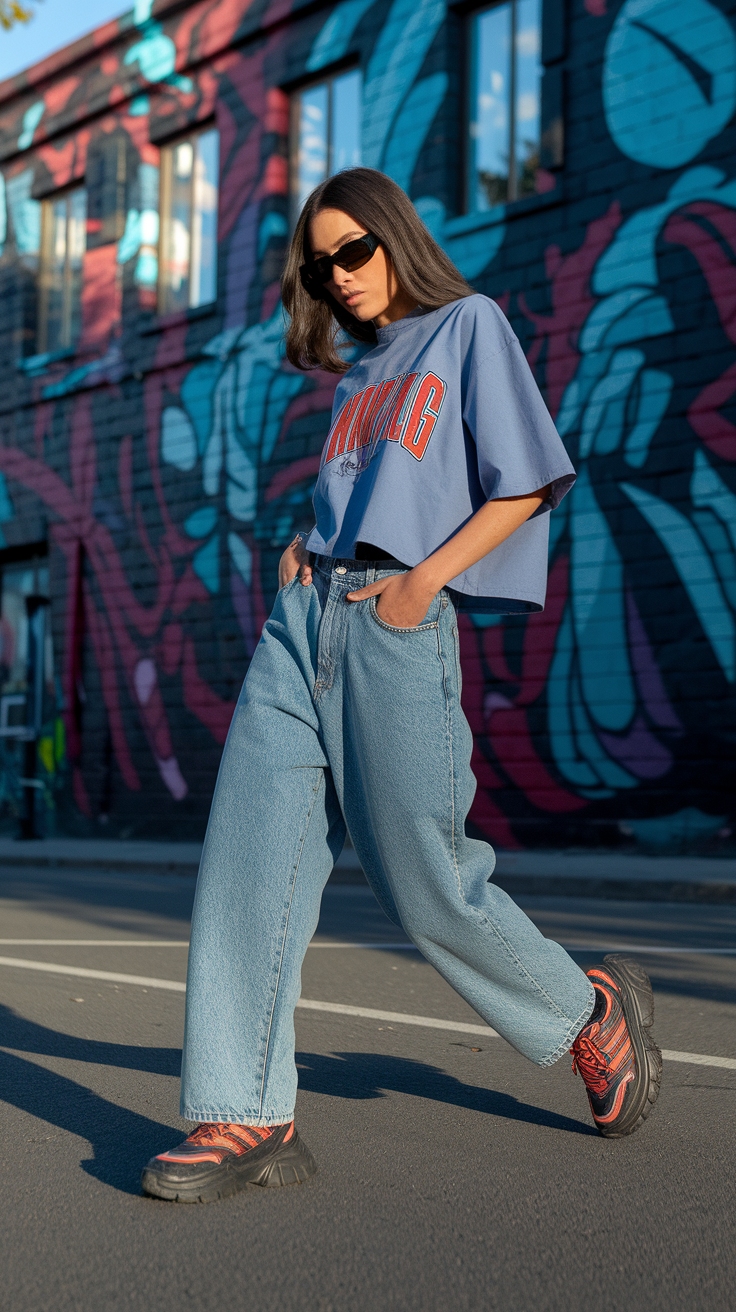 Chunky Shoes Outfit: Fashion Meets Function at Festivals outfit idea