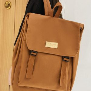 Classic Black Double Shoulder Backpack for Women - Versatile Casual Laptop Bag for Sports and Outdoor Activities