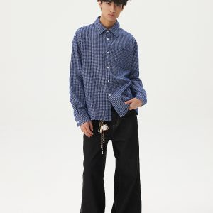 Classic Raw Denim Washed Wide-Leg Jeans for Men – Loose Fit Casual Versatile Long Pants for Spring and Summer Fashion