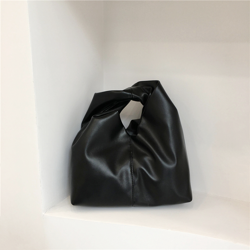 Cloud Bag Handbag 2023 - High-End Smooth Leather, Wrinkled Design, Small Size, Korean Style Fashion Accessory