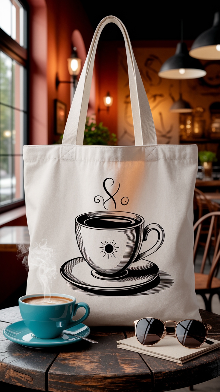 The Timeless Appeal of Coffee Tote Bag Design outfit idea