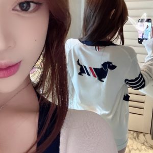 Color-Block Knitted Cardigan - Versatile College Jacket in 90s Style for Trendy Casual Wear