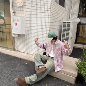 Color-Blocked Patchwork Plaid Long Sleeve Shirt Jacket for Men and Women - Retro Loose Casual Checkered Top for Spring, Summer, Autumn