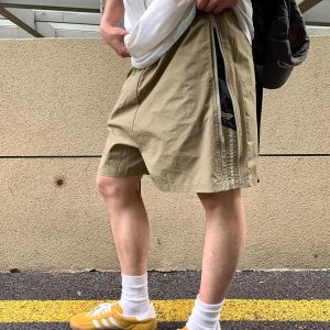 Colorful Striped Casual Shorts for Men and Women - Summer American Style, Quick-Drying Breathable Nylon, Loose-Fit Five-Point Design