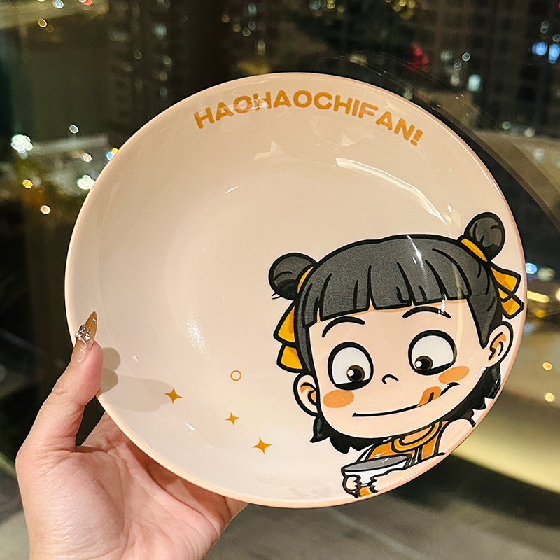 Colorful Underglaze Ceramic Dinner Plate Set - Elegant Tableware for Home, 2025 Model, Unique Design, Perfect for Dining and Decor Colorful Underglaze Ceramic Dinner Plate Set - Elegant Tableware for Home, 2025 Model, Unique Design, Perfect for Dining and Decor