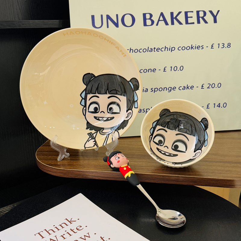 Colorful Underglaze Ceramic Dinner Plate Set - Elegant Tableware for Home, 2025 Model, Unique Design, Perfect for Dining and Decor Colorful Underglaze Ceramic Dinner Plate Set - Elegant Tableware for Home, 2025 Model, Unique Design, Perfect for Dining and Decor