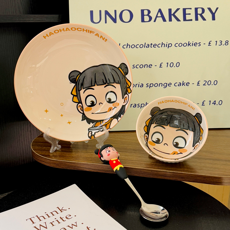 Colorful Underglaze Ceramic Dinner Plate Set - Elegant Tableware for Home, 2025 Model, Unique Design, Perfect for Dining and Decor Colorful Underglaze Ceramic Dinner Plate Set - Elegant Tableware for Home, 2025 Model, Unique Design, Perfect for Dining and Decor