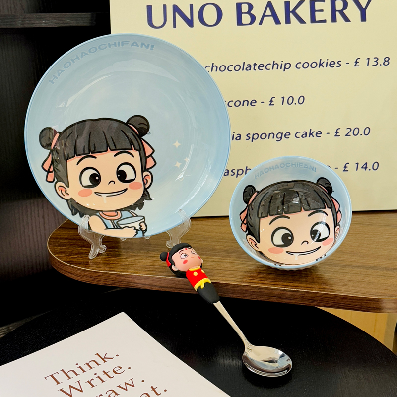 Colorful Underglaze Ceramic Dinner Plate Set - Elegant Tableware for Home, 2025 Model, Unique Design, Perfect for Dining and Decor Colorful Underglaze Ceramic Dinner Plate Set - Elegant Tableware for Home, 2025 Model, Unique Design, Perfect for Dining and Decor