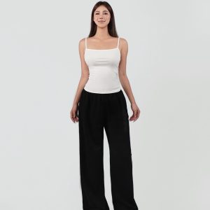 Comfortable Cool Feel Straight-Leg Casual Long Pants for Men - Versatile Everyday Wear in Trendy 90s Style