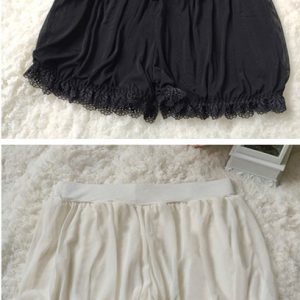 Comfortable Pudding Bear jk Leggings Safety Pants - Pumpkin Puff Pants for Coverage, Non-Tight Fit, Perfect for Y2K Style