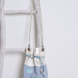 Compact Beaded Fish Tank Bag for Women - 2025 Summer Crossbody Phone Bag, Cute Small Shoulder Bag