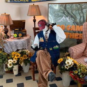 Cow Print Denim Vest - Vintage Style Retro Gilet for Autumn, Versatile Loose Fit Fashion, 90s Inspired, Handmade Spray Paint Design