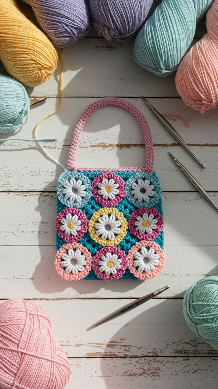 Chic Crochet Bag Charm Pattern for Customization outfit idea