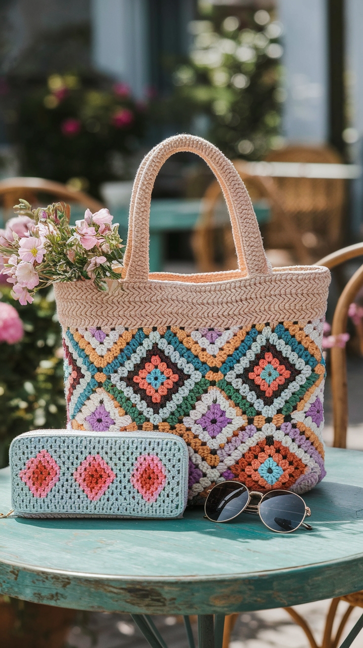 Unique Crochet Bag Ideas Handbags for Fashionistas outfit idea