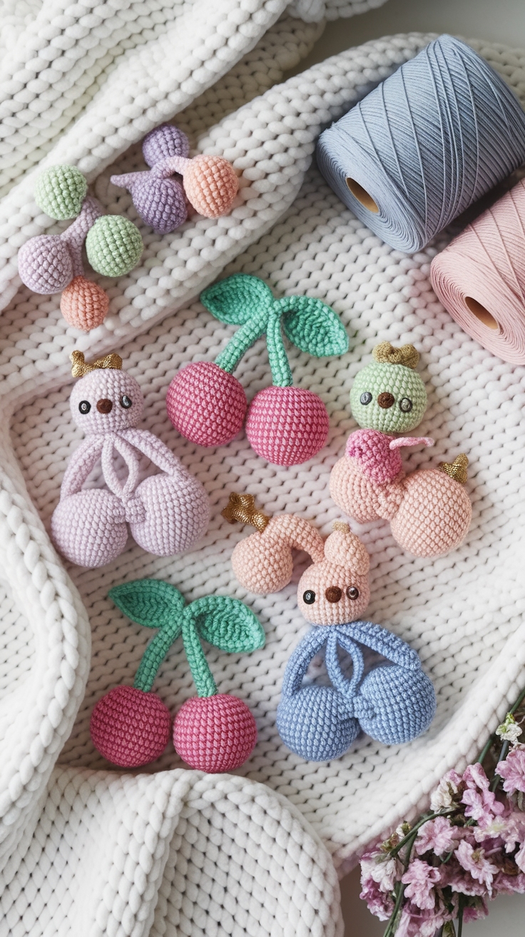 Charming Crochet Purse Charms for a Custom Touch outfit idea