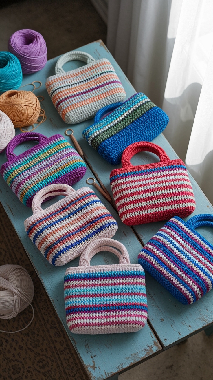 Explore Crochet Shoulder Bags Pattern for Beginners outfit idea