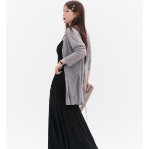 Curvy Mermaid Sister Flirty Irregular Split Fish Tail Dress with Slimming Spaghetti Straps - Trendy Y2K Style for Effortless Elegance