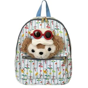 Cute Cartoon Duffy Bear Backpack - Soft Large Capacity School Bag for Girls - Trendy 2024 Style