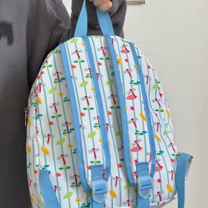 Cute Cartoon Duffy Bear Backpack - Soft Large Capacity School Bag for Girls - Trendy 2024 Style