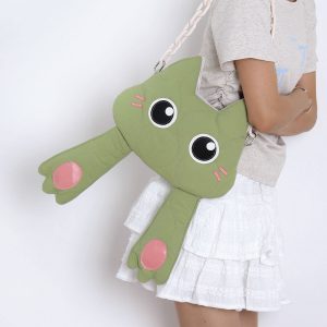 Cute Cat Face Covering Crossbody Bag for Girls - Niche Design, Perfect Birthday Gift for Spring and Summer Fashion