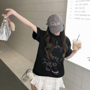 Cute Girl Summer Ballet Style Bow Tie A-Line Skirt - High-Waisted Slimming Short Skirt for Youthful 90s Inspired Fashion