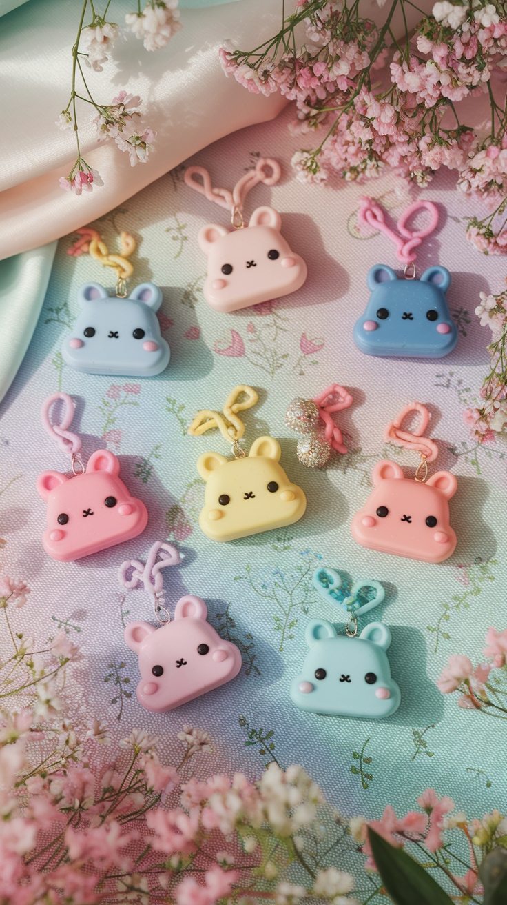 Cute Bag Charms to Brighten Up Your Accessories outfit idea