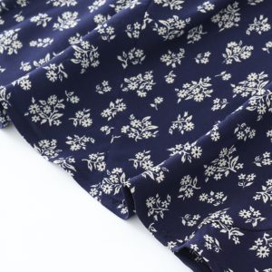 Dark Blue Spaghetti Strap Tea-Length Dress - French Style Vacation Dress for Women, Summer 2025 Fashion