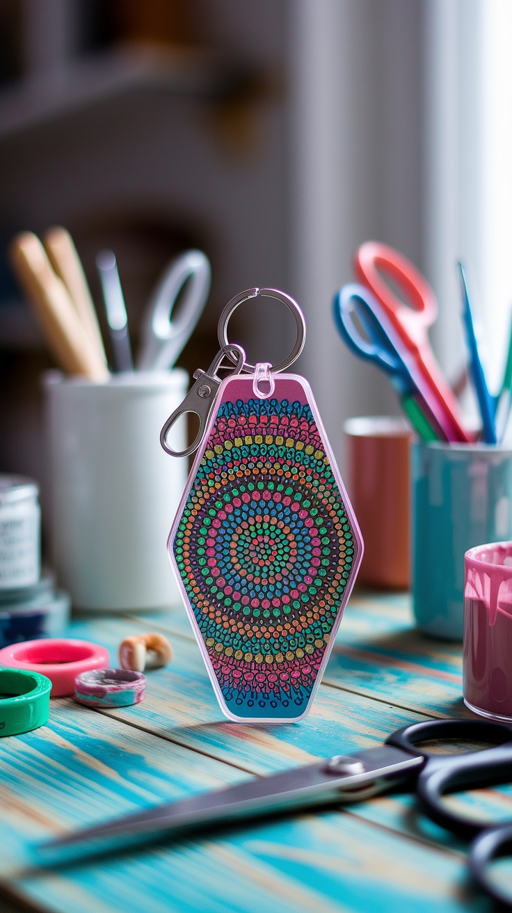 DIY Acrylic Keychain: Simple Ways to Make Your Own outfit idea