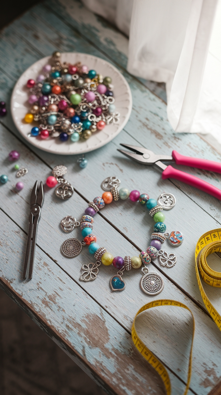 DIY Charm Bracelet Ideas: Fun and Easy Designs outfit idea