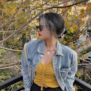 Drawstring Short Inner V-Neck Knitted Top - Pleated Sleeveless Slim-Fit Camisole for Women - Versatile Y2K Style