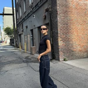 Elastic Chest Support and Waist Shaping Polo in Soft Wrapping Fabric for Instant Firmness - Perfect for Casual and Active Wear